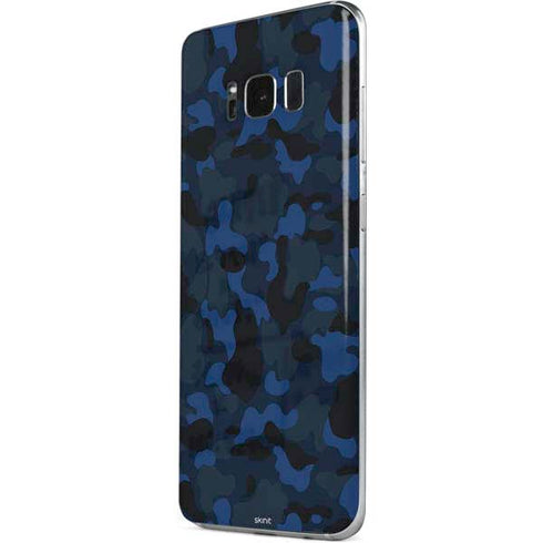 Blue Street Camo Galaxy S8 Plus Skin